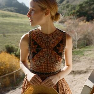 Doen Tulsi Dress block print